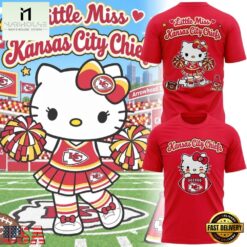 Kansas City Chiefs x Kitty Little Miss 2026 T Shirt, Hot 3D Shirt Trend Kansas City Chiefs X Kitty Little Miss 2026 T Shirt