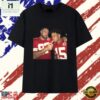 Kansas City Football Travis Kelce And Patrick Mahomes Vintage Graphic T Shirt, Stylish 2D Graphic Shirt Kansas City Football Travis Kelce And Patrick Mahomes Vintage Graphic T Shirt
