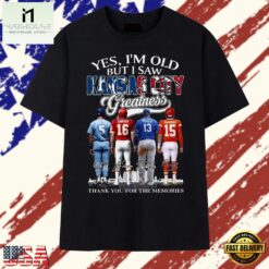 Kansas City Sports Legends Thank You For The Memories Graphic T Shirt, Stylish 2D Graphic Shirt Kansas City Sports Legends Thank You For The Memories Graphic T Shirt