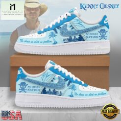 Kenny Chesney No Shoes Nation Air Force 1 Shoes, Tropical Country Music Sneakers, Music Artist AF1 Shoes Kenny Chesney NO Shoes Nation Air Force 1 Shoes Tropical Country Music Sneakers