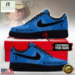 Kenny Chesney No Shoes Nation Personalized Country Music Graphic Air Force 1 Shoes, Music Artist AF1 Shoes Kenny Chesney NO Shoes Nation Personalized Country Music Graphic Air Force 1 Shoes