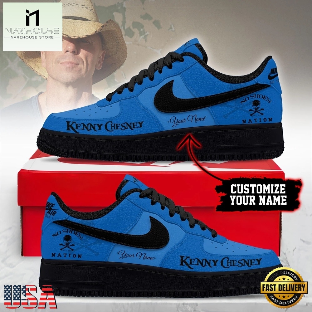 Kenny Chesney No Shoes Nation Personalized Country Music Graphic Air Force 1 Shoes, Music Artist AF1 Shoes Kenny Chesney No Shoes Nation Personalized Country Music Graphic Air Force 1 Shoes, Music Artist AF1 Shoes