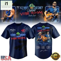 Kenny Chesney The Original Vibe Room Tour 2027 Limited Edition Baseball Jersey, Concert Baseball Jersey Kenny Chesney The Original Vibe Room Tour 2027 Limited Edition Baseball Jersey