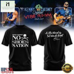 Kenny Chesney The Original Vibe Room Tour 2027 Limited Edition Black T Shirt, Popular 3D Music Tee Kenny Chesney The Original Vibe Room Tour 2027 Limited Edition Black T Shirt