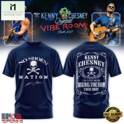Kenny Chesney The Original Vibe Room Tour 2027 Limited Edition Blue T Shirt, Popular 3D Music Tee Kenny Chesney The Original Vibe Room Tour 2027 Limited Edition Blue T Shirt