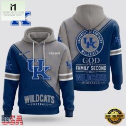 Kentucky Wildcats 2026 NCAA Personalized Faith Family Football Hoodie, NCAA College 3D Shirt Kentucky Wildcats 2026 Ncaa Personalized Faith Family Football Hoodie