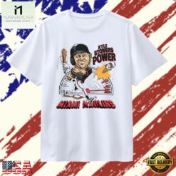 Kyle Stowers Power Miami Marlins MLB Baseball T Shirt, Stylish 2D Graphic Shirt Kyle Stowers Power Miami Marlins Mlb Baseball T Shirt