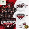 Lake Elsinore Storm 2026 California League Champions White T Shirt, Hot 3D Shirt Trend Lake Elsinore Storm 2026 California League Champions White T Shirt