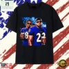 Lamar Jackson and Derrick Henry Baltimore Ravens 8 and 22 T Shirt, Stylish 2D Graphic Shirt 2 Lamar Jackson and Derrick Henry Baltimore Ravens 8 and 22 T Shirt, Stylish 2D Graphic Shirt Lamar Jackson And Derrick Henry Baltimore Ravens 8 And 22 T Shirt