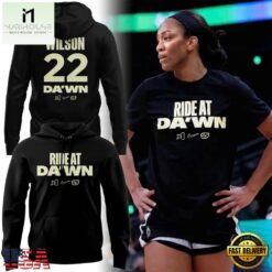 Las Vegas Aces A'ja's Ride at Da'wn 2026 Hoodie, Hot 3D Shirt Trend Las Vegas Aces A JA S Ride AT DA WN 2026 Hoodie