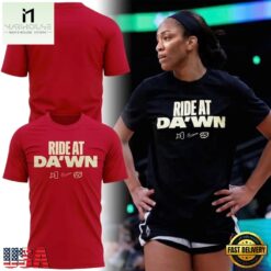 Las Vegas Aces A'ja's Ride at Da'wn 2026 Limited Edition Red T Shirt, Hot 3D Shirt Trend Las Vegas Aces A JA S Ride AT DA WN 2026 Limited Edition Red T Shirt