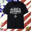 Las Vegas Aces The Road to October 2026 T Shirt, Stylish 2D Graphic Shirt Las Vegas Aces The Road TO October 2026 T Shirt
