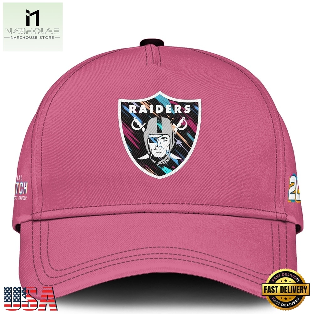 Las Vegas Raiders NFL 2026 Crucial Catch Limited Edition Pink Cap, Trending Cap Style Las Vegas Raiders NFL 2026 Crucial Catch Limited Edition Pink Cap, Trending Cap Style