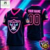 Las Vegas Raiders NFL Electric Glow Custom Football Jersey, NFL Team Football Jersey Las Vegas Raiders Nfl Electric Glow Custom Football Jersey