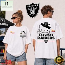 Las Vegas Raiders NFL Kitty Burger Game Day Unisex 3D Shirt, NFL Sporty Shirt Las Vegas Raiders Nfl Kitty Burger Game Day Unisex 3D Shirt