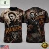 Las Vegas Raiders NFL Michael Myers Sunday Nightmares Horror Halloween 3D T Shirt, NFL Sporty Shirt 3 Las Vegas Raiders NFL Michael Myers Sunday Nightmares Horror Halloween 3D T Shirt, NFL Sporty Shirt Las Vegas Raiders Nfl Michael Myers Sunday Nightmares Horror Halloween 3D T Shirt