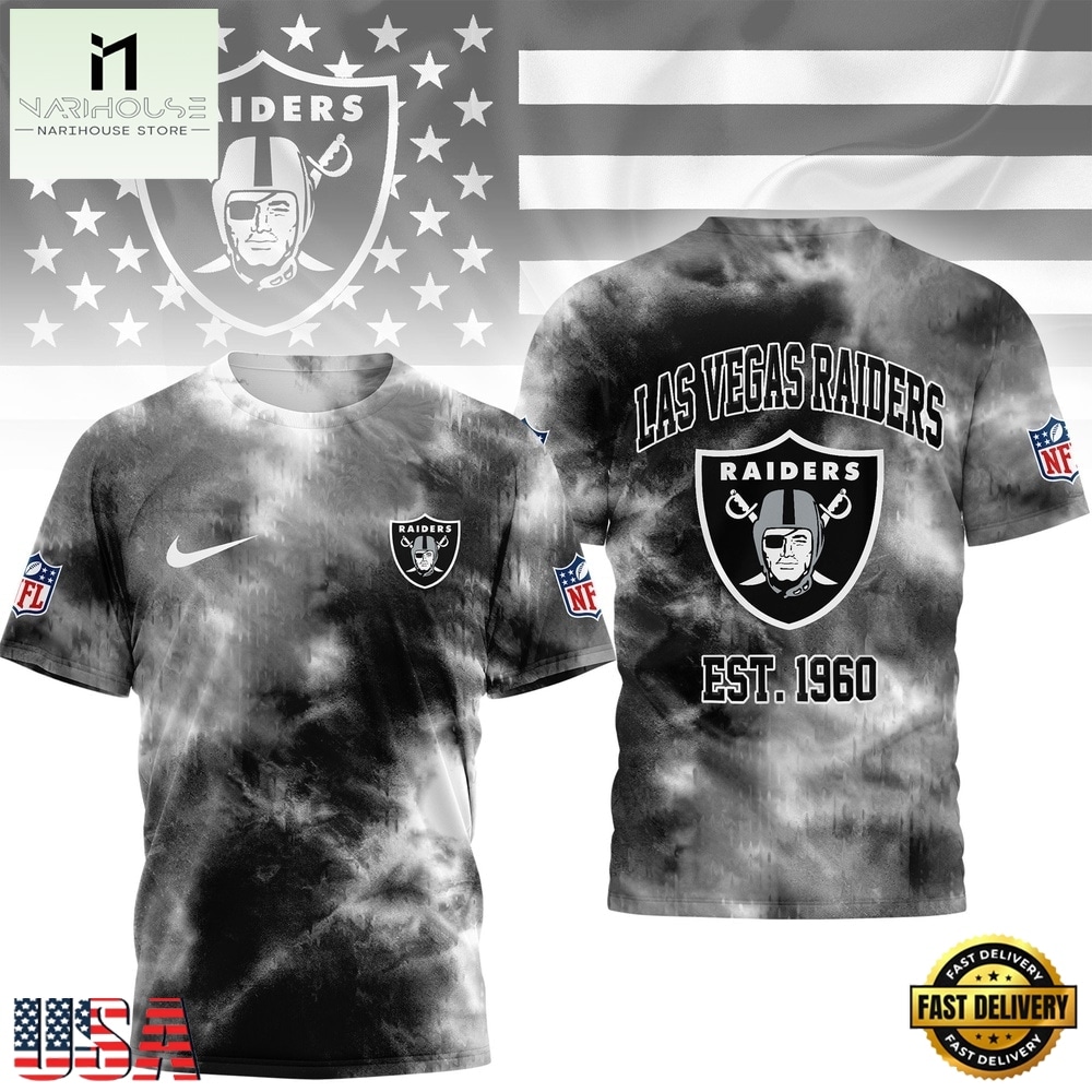 Las Vegas Raiders NFL Sunday Legends Tie Dye 3D Shirt, NFL Sporty Shirt Las Vegas Raiders NFL Sunday Legends Tie Dye 3D Shirt, NFL Sporty Shirt