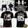 Las Vegas Raiders x Chris Brown The R&B Tour 2026 Graphic T Shirt, Hot 3D Shirt Trend Las Vegas Raiders X Chris Brown The R B Tour 2026 Graphic T Shirt