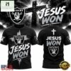 Las Vegas Raiders x Jesus Won 2026 Special New T Shirt, Hot 3D Shirt Trend Las Vegas Raiders X Jesus Won 2026 Special New T Shirt