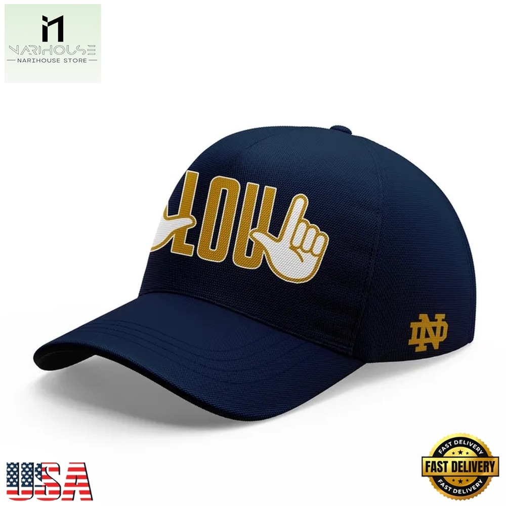 Legend Lou Holtz Notre Dame Fighting Irish Football Cap, Trending Cap Style Legend Lou Holtz Notre Dame Fighting Irish Football Cap, Trending Cap Style