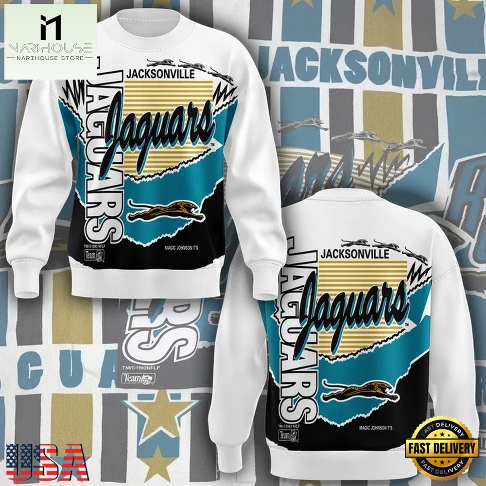 Limited Edition 1993 Jacksonville Jaguars Sweatshirt, Hot 3D Shirt Trend Limited Edition 1993 Jacksonville Jaguars Sweatshirt, Hot 3D Shirt Trend