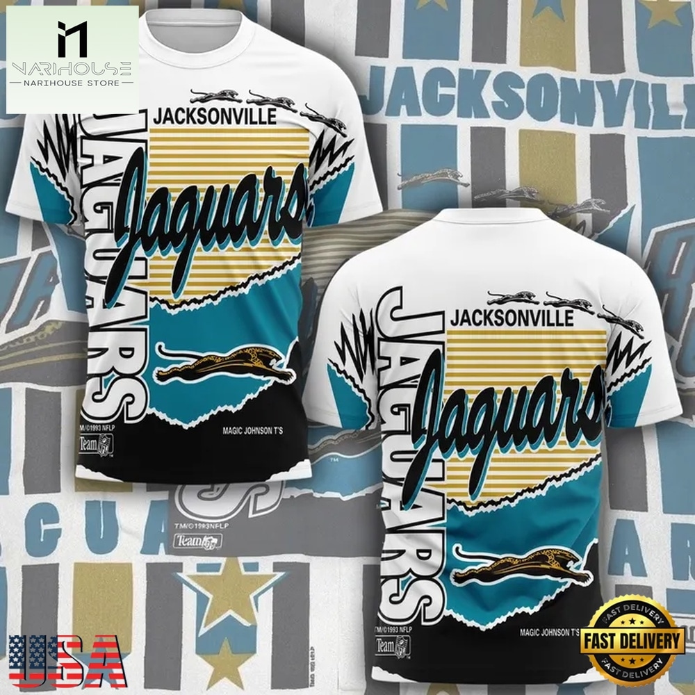 Limited Edition 1993 Jacksonville Jaguars T Shirt, Hot 3D Shirt Trend Limited Edition 1993 Jacksonville Jaguars T Shirt, Hot 3D Shirt Trend