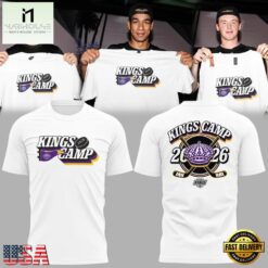 Los Angeles Kings Kings Camp 2026 Limited Edition T Shirt, Hot 3D Shirt Trend Los Angeles Kings Kings Camp 2026 Limited Edition T Shirt