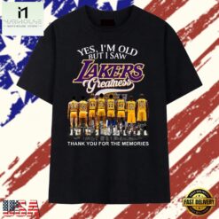 Los Angeles Lakers Greatness Legends Signatures Graphic T Shirt, Stylish 2D Graphic Shirt Los Angeles Lakers Greatness Legends Signatures Graphic T Shirt