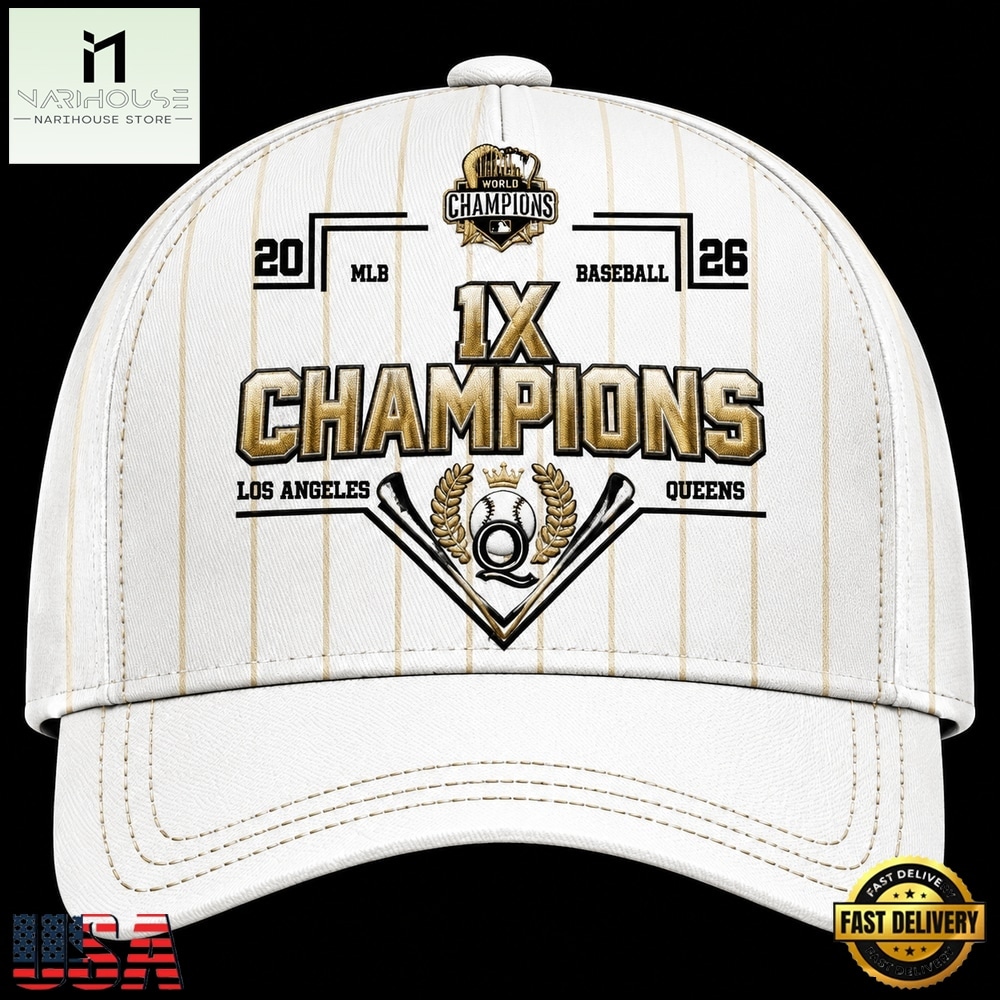 Los Angeles Queens Champions 1X WPBL Baseball 2026 Limited Edition Cap, Trending Cap Style Los Angeles Queens Champions 1X WPBL Baseball 2026 Limited Edition Cap, Trending Cap Style