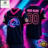 Los Angeles Rams NFL Electric Glow Custom Football Jersey, NFL Team Football Jersey Los Angeles Rams Nfl Electric Glow Custom Football Jersey