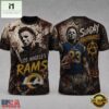 Los Angeles Rams NFL Michael Myers Sunday Nightmares Horror Halloween 3D T Shirt, NFL Sporty Shirt 3 Los Angeles Rams NFL Michael Myers Sunday Nightmares Horror Halloween 3D T Shirt, NFL Sporty Shirt Los Angeles Rams Nfl Michael Myers Sunday Nightmares Horror Halloween 3D T Shirt