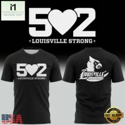 Louisville Cardinals Football 2026 Louisville Strong T Shirt, Hot 3D Shirt Trend Louisville Cardinals Football 2026 Louisville Strong T Shirt