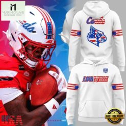 Louisville Cardinals Football 2026 Salute to Service White Hoodie, Hot 3D Shirt Trend Louisville Cardinals Football 2026 Salute TO Service White Hoodie