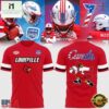 Louisville Cardinals Football 2026 USA 250 Years Mascot Unifrom T Shirt, Hot 3D Shirt Trend Louisville Cardinals Football 2026 Usa 250 Years Mascot Unifrom T Shirt