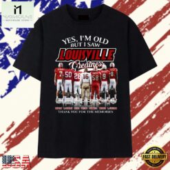Louisville Cardinals Football Greatness Legends Signatures Vintage T Shirt, Stylish 2D Graphic Shirt Louisville Cardinals Football Greatness Legends Signatures Vintage T Shirt