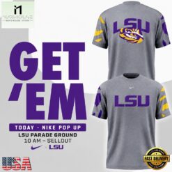 LSU Tigers Parade Ground Get ‘Em 2026 Special New T Shirt, Hot 3D Shirt Trend Lsu Tigers Parade Ground Get EM 2026 Special New T Shirt