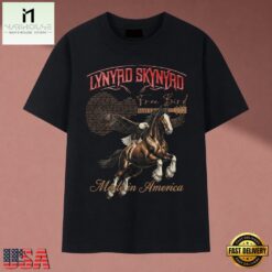 Lynyrd Skynyrd Free Bird Eagle Horse Made In America Vintage T Shirt, Music Fan 2D Shirt Lynyrd Skynyrd Free Bird Eagle Horse Made IN America Vintage T Shirt