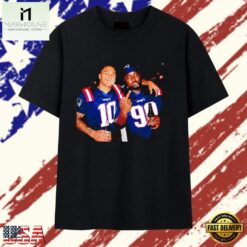 Mac Jones and Christian Barmore New England Patriots Players T Shirt, Stylish 2D Graphic Shirt Mac Jones And Christian Barmore New England Patriots Players T Shirt