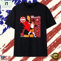 Manaia Ogbechie Nebraska Huskers Volleyball T Shirt, Stylish 2D Graphic Shirt Manaia Ogbechie Nebraska Huskers Volleyball T Shirt