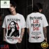 Marilyn Manson Political Chaos 3D Shirt, Popular 3D Music Tee Marilyn Manson Political Chaos 3D Shirt
