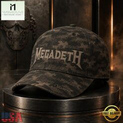 Megadeth Toxic Skull Camo Classic Cap