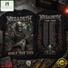 Megadeth World Tour 2026 Thrash Metal Vintage 3D Shirt, Popular 3D Music Tee Megadeth World Tour 2026 Thrash Metal Vintage 3D Shirt