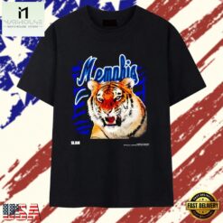 Memphis Tigers Basketball Mascot NCAA T Shirt, Stylish 2D Graphic Shirt Memphis Tigers Basketball Mascot Ncaa T Shirt