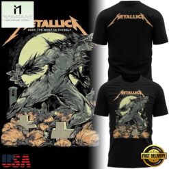 Metallica 2026 Halloween T Shirt, Popular 3D Music Tee Metallica 2026 Halloween T Shirt