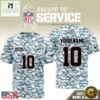 Miami Dolphins 2026 NFL Salute to Service Camo New Design 3D Shirt, NFL Sporty Shirt Miami Dolphins 2026 Nfl Salute TO Service Camo New Design 3D Shirt