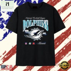 Miami Dolphins National Football League T Shirt, Stylish 2D Graphic Shirt Miami Dolphins National Football League T Shirt