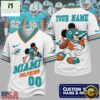 Miami Dolphins NFL Mickey Quarterback Football Jersey, NFL Team Football Jersey 2 Miami Dolphins NFL Mickey Quarterback Football Jersey, NFL Team Football Jersey Miami Dolphins Nfl Mickey Quarterback Football Jersey
