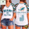 Miami Dolphins NFL vs All Y' All United We Stand V Neck T Shirt, Trendy NFL V Neck Tee 3 Miami Dolphins NFL vs All Y' All United We Stand V Neck T Shirt, Trendy NFL V Neck Tee Miami Dolphins Nfl VS All Y All United WE Stand V Neck T Shirt