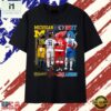 Michigan Detroit Sports Teams Wolverines Tigers Red Wings Lions Graphic T Shirt, Stylish 2D Graphic Shirt Michigan Detroit Sports Teams Wolverines Tigers Red Wings Lions Graphic T Shirt