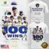 Milwaukee Brewers 100 Wins T Shirt, Hot 3D Shirt Trend Milwaukee Brewers 100 Wins T Shirt